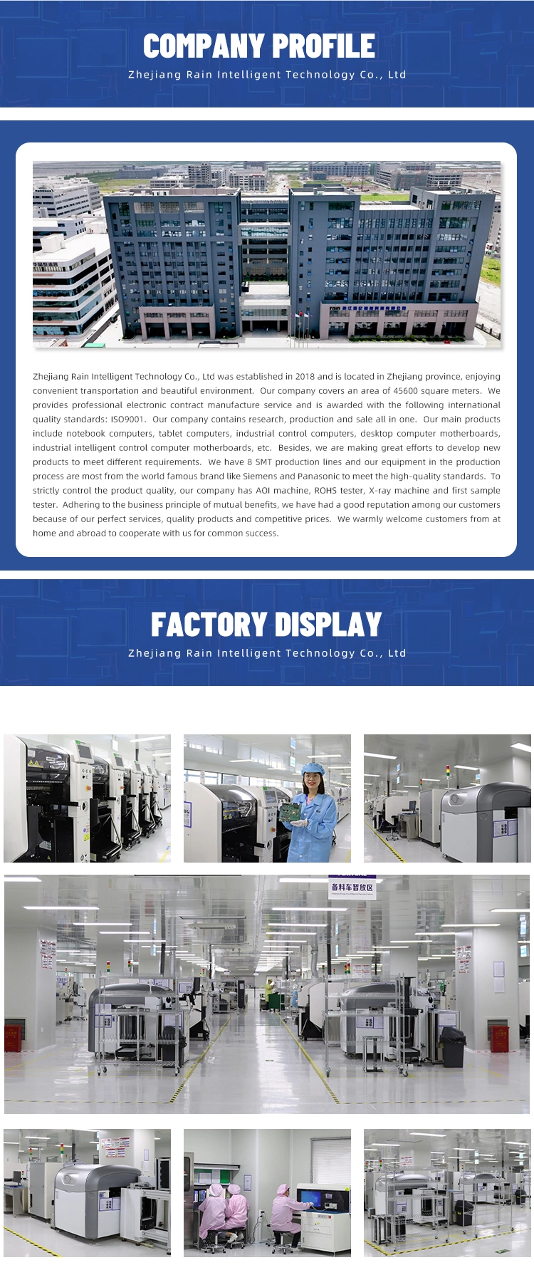 PCBA Assembly OEM EMS One-Stop Service Signal Processing Printed Circuit Board