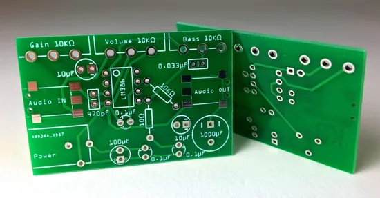 Встроенная электронная плата Bluetooth PCB SMT для беспроводных динамиков
